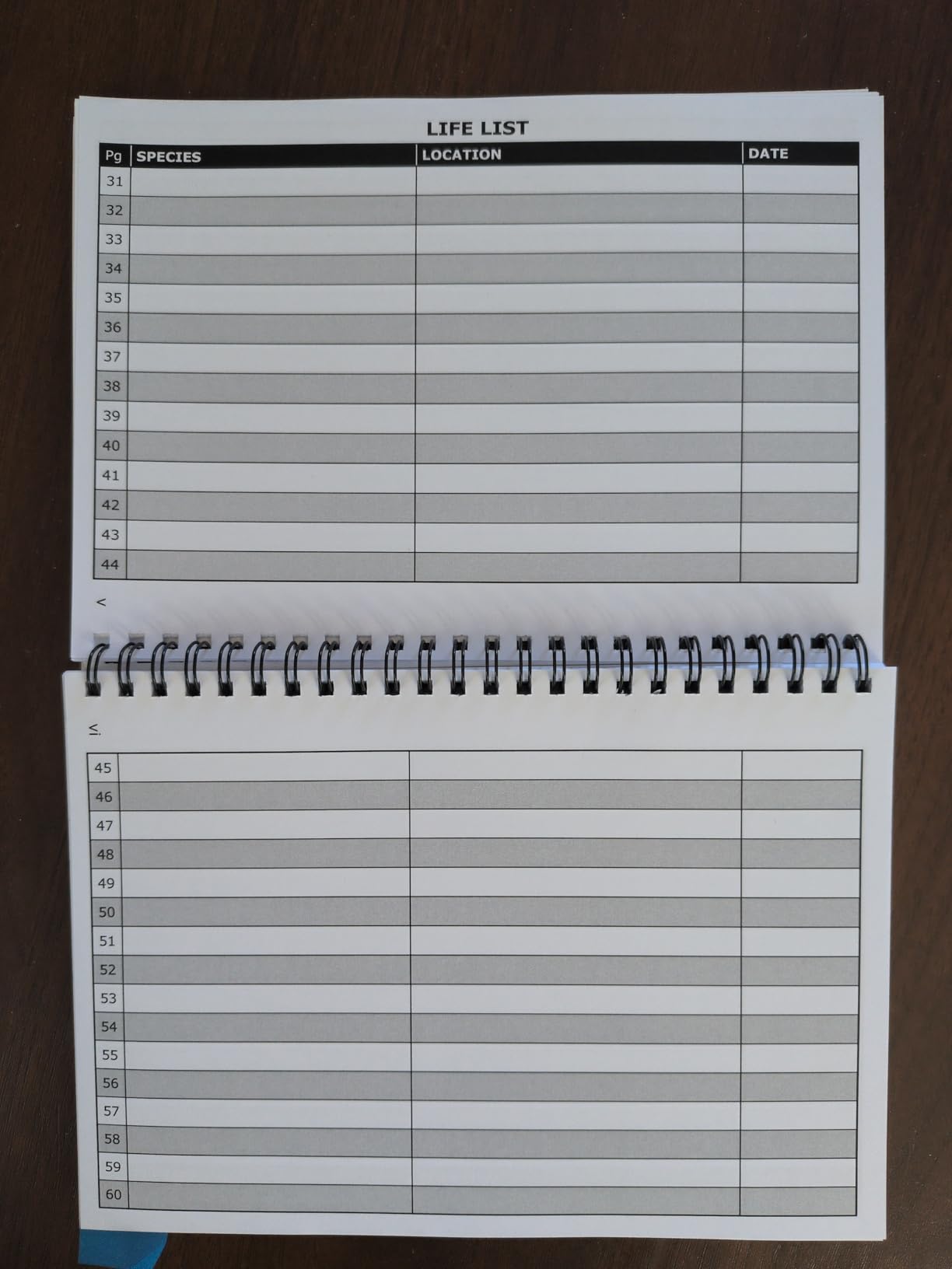 Birding Journal with Life List & Checklist A5 customer photo 2