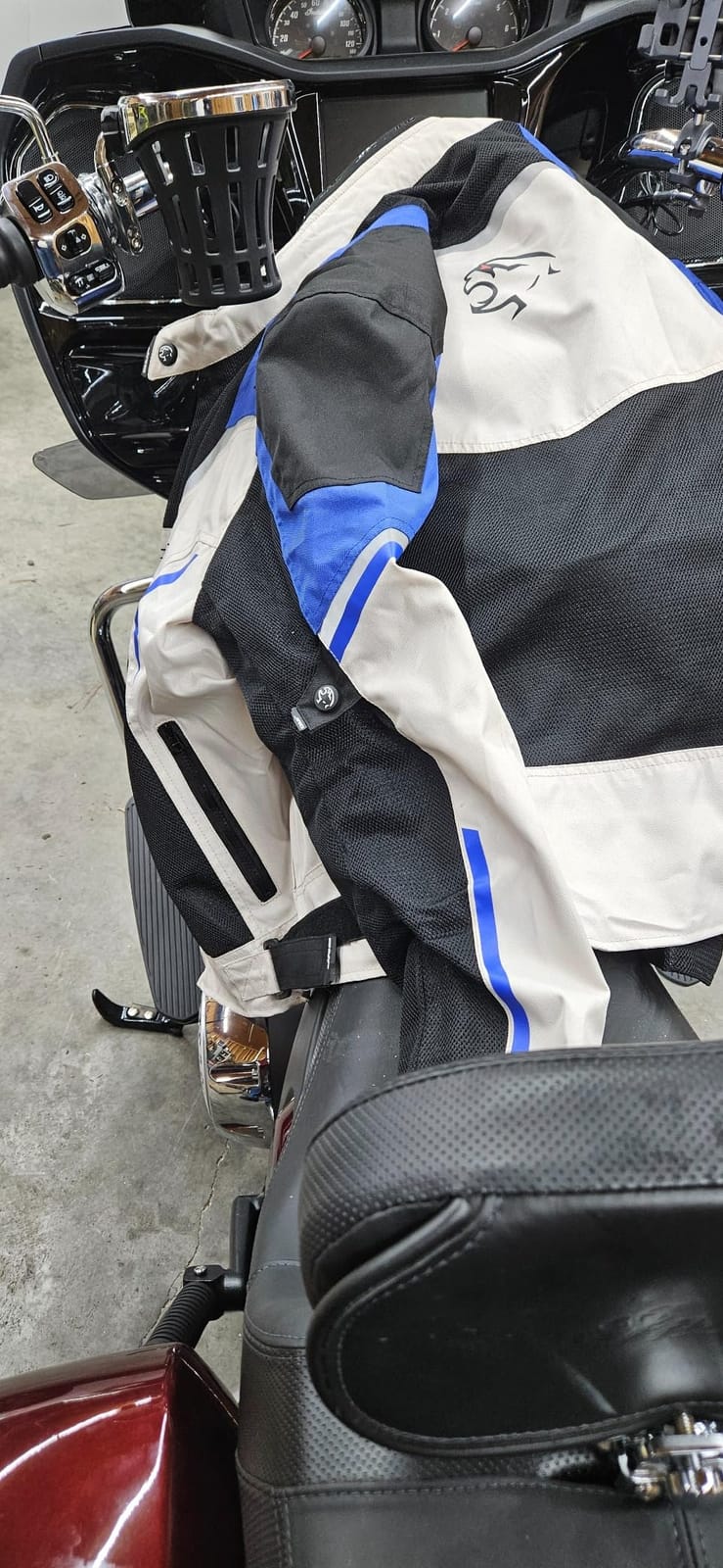 JAG Mesh Motorcycle Jacket with Armor, High Visibility Men's Riding Jacket customer photo 1