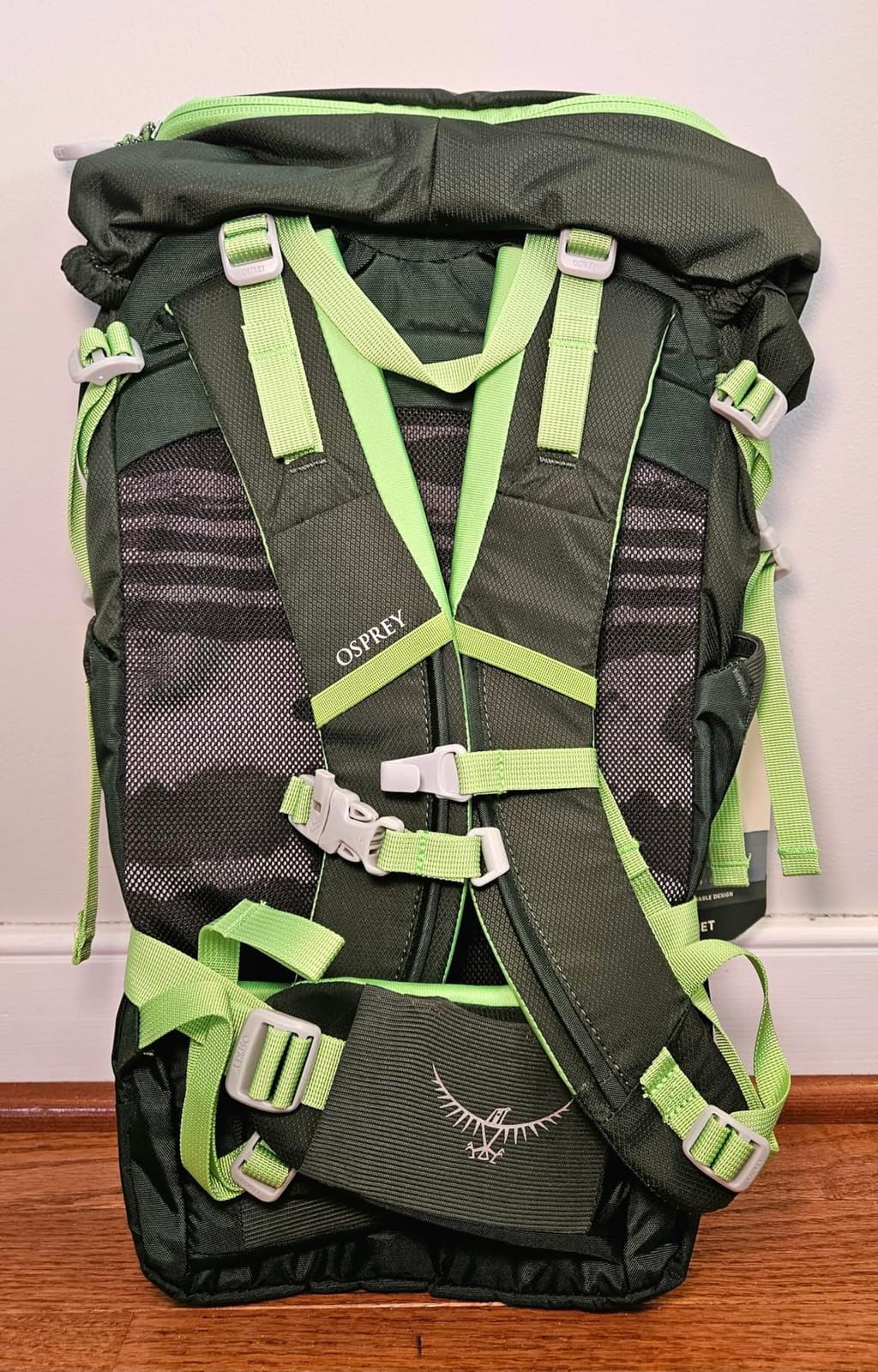 Osprey Jet 18L Kid's Hiking Backpack, Purple OS customer photo 2