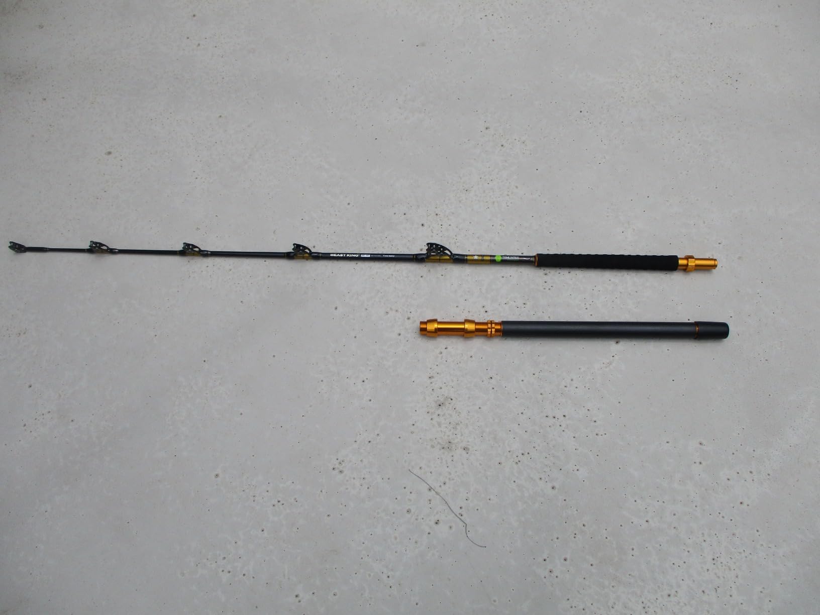 Offshore Trolling Rod Saltwater Big Game Boat Fishing Rod Heavy Duty Roller Rod customer photo 1