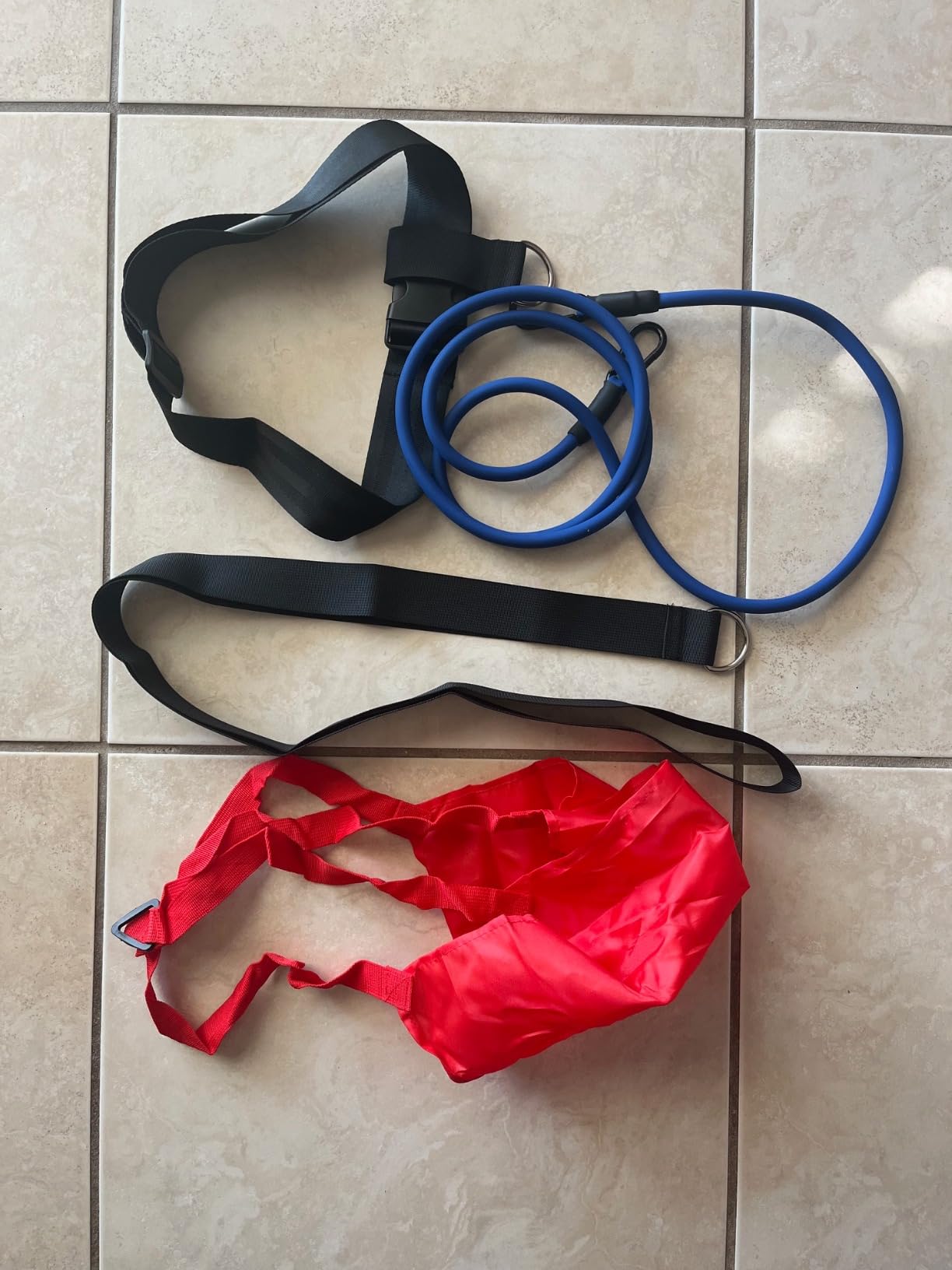 Swimming Resistance Training Set - Aquatic Resistance Belt, Swim Parachute, Pool Trainer Set customer photo 2