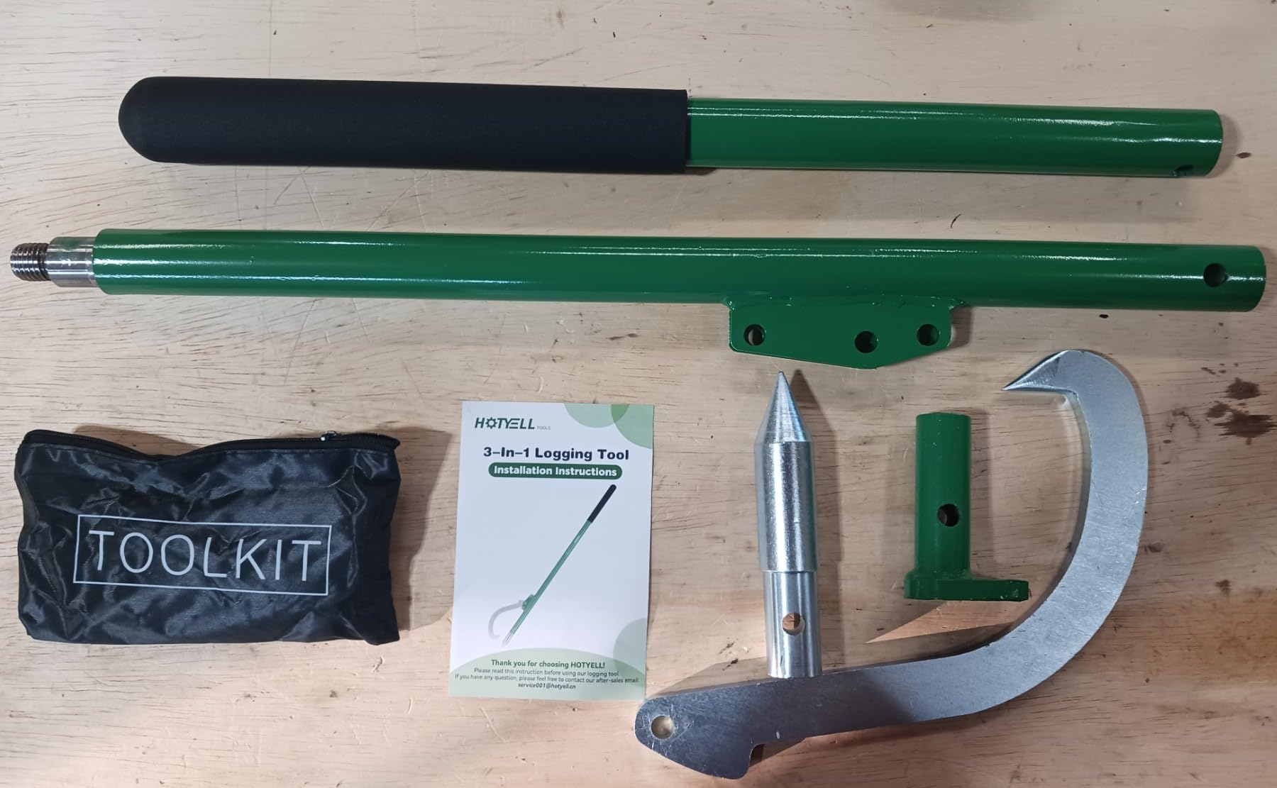 60 in Steel Cant Hook, 3-in-1 Logging Tool, Log Peavey & Pickaroon customer photo 2