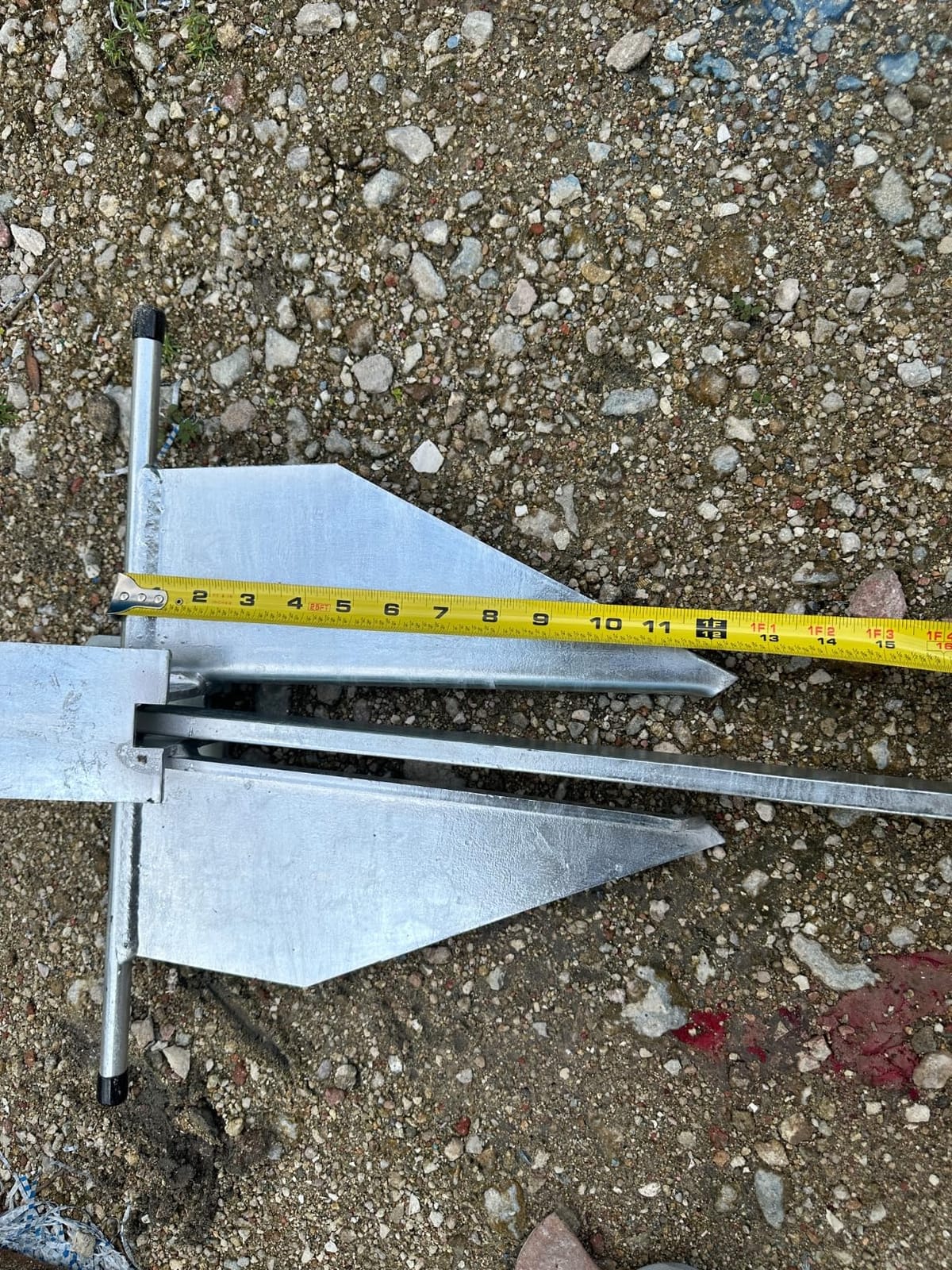 Young Marine Boat Anchor Fluke Anchor 8 LB 10 LB 13 lb for Different Size Boats Pontoon, Deck, Fishing, and Sail customer photo 1