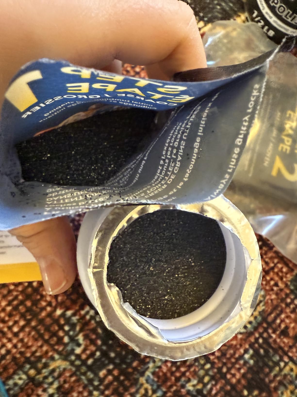 Rock Tumbler Grit and Polish Refill Set, 4-Step, 3 lb customer photo 1