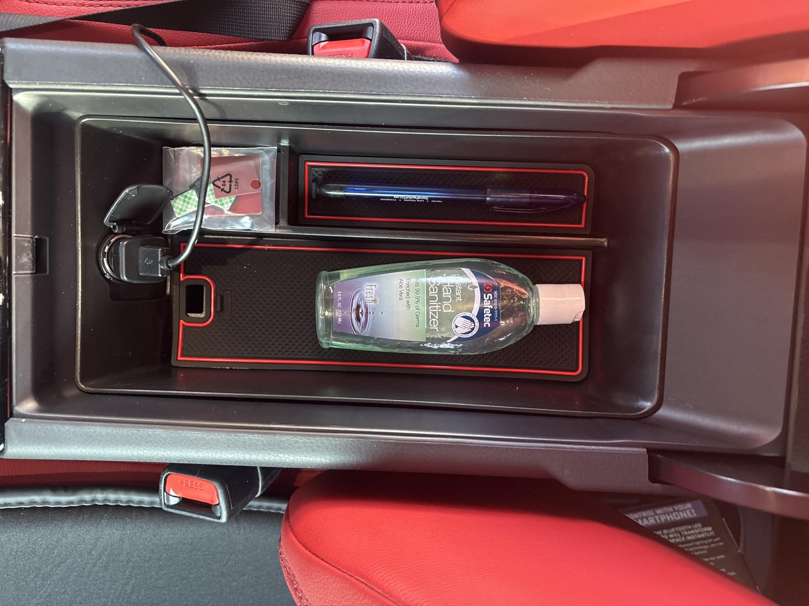 TOPINSTALL Center Console Tray for 2025-2027 Toyota Camry XSE XLE SE LE customer photo 2