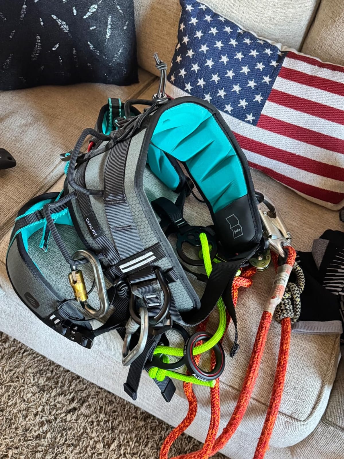 Notch Catalyst Harness-Custom EVA Molded Back & Leg panels Sizes 1&2 (CATH) customer photo 1