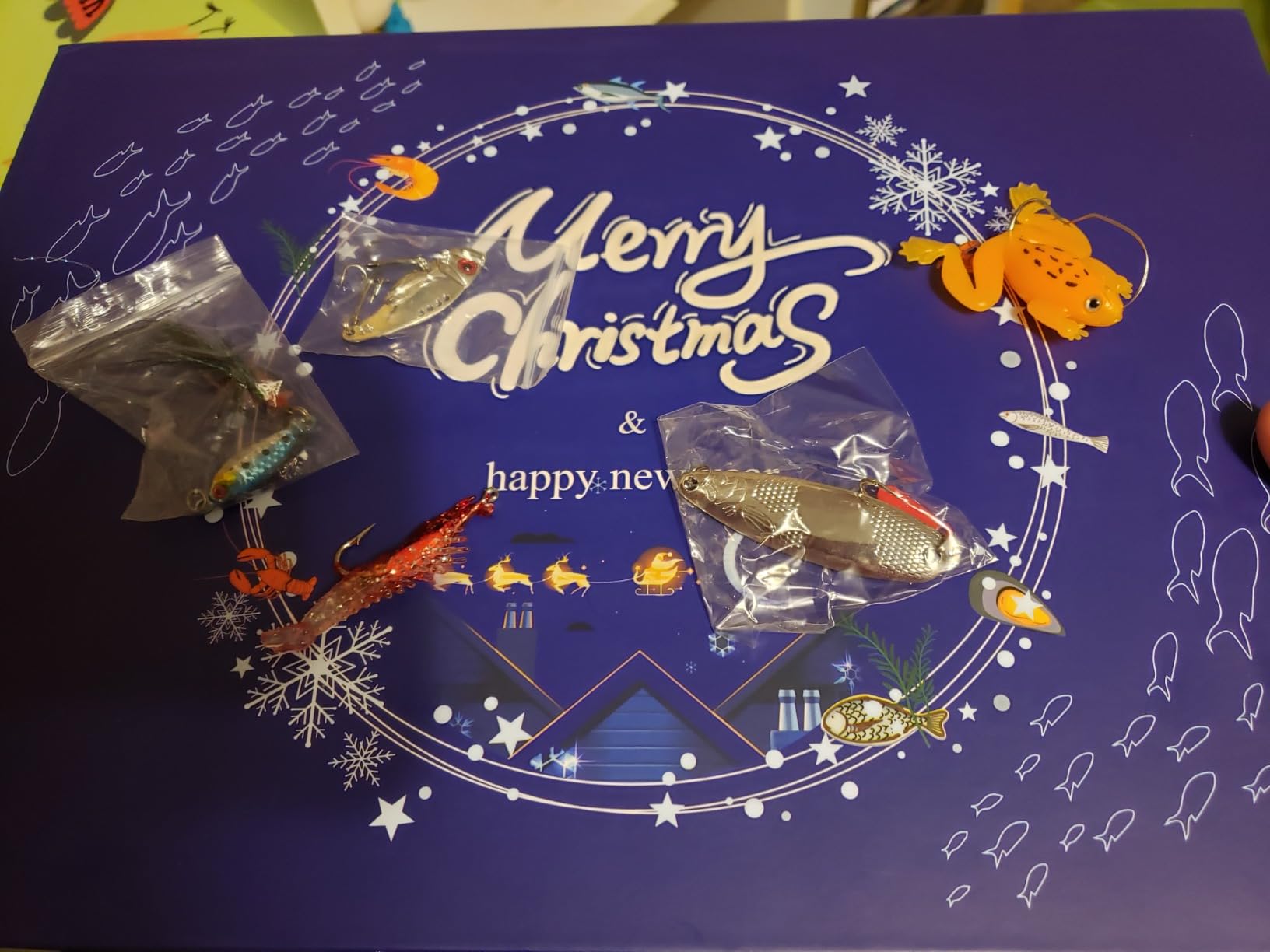 Lihome Fishing Advent Calendar 2026, 24-Day Fishing Lure Set, Gifts for Men customer photo 2