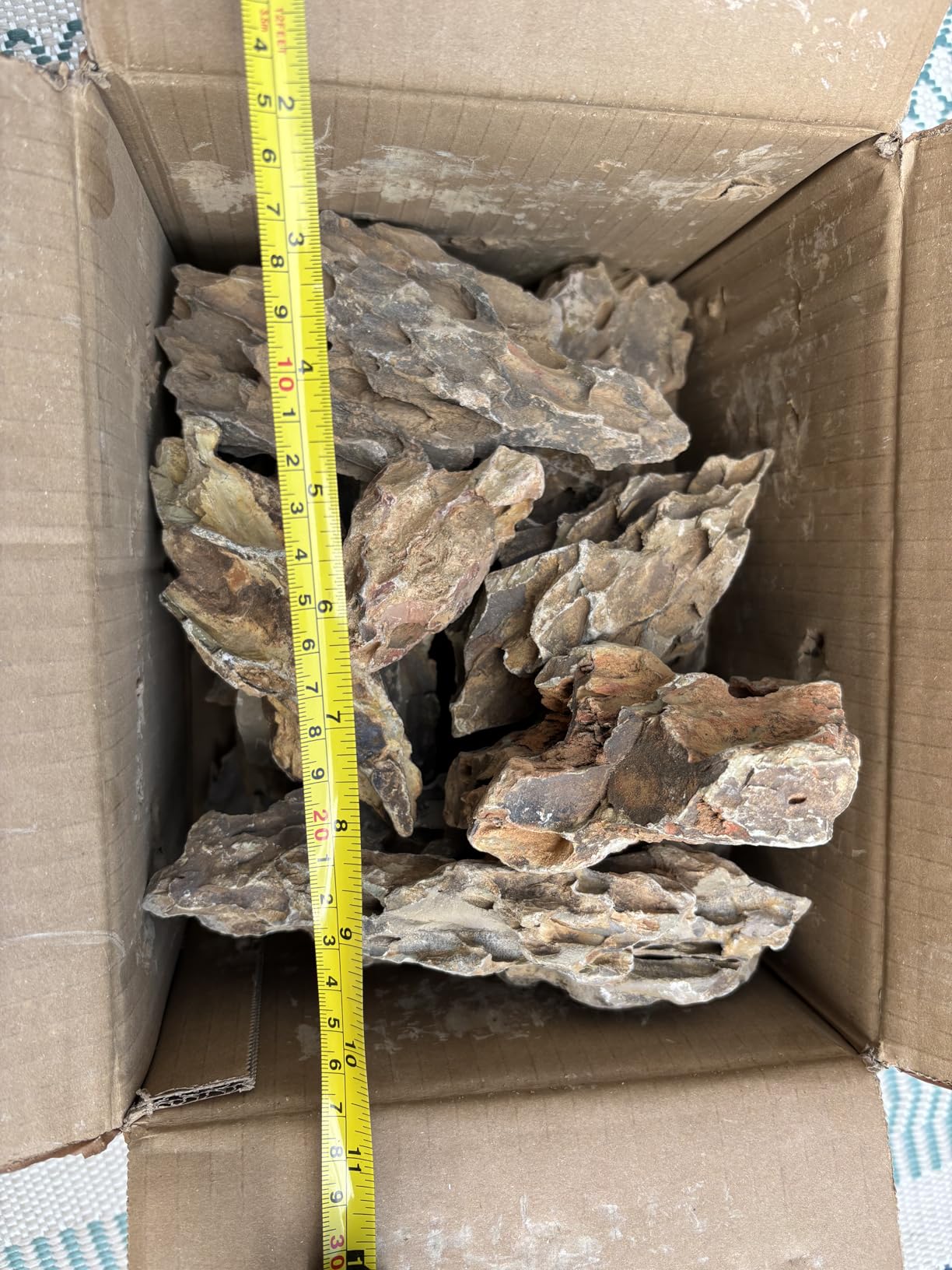 Aquariums Stones Natural Rocks 3lb Aquarium Rock for Fish Tank Aquascaping,Aquariums,Terrariums,Vivariums,Decorative Stone,Reptile Enclosures,Paludariums,and Gardens-(2-5 Inch) customer photo 2