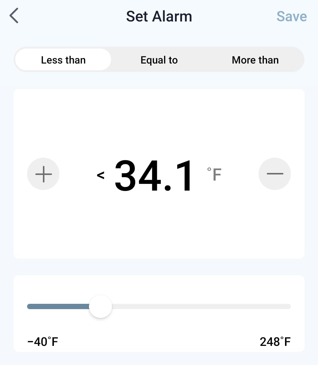 Aquarium Thermometer, Smart Fish Tank Thermometer App Monitor, Free Data Export ℉/℃, WiFi Hygrometer for Babyroom, Greenhouse, Fish Tank, Refrigerator, White 2 Pack with Screen customer photo 2