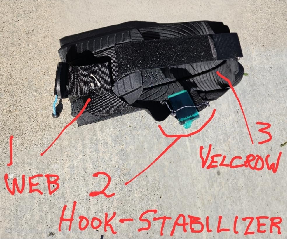 Ride Engine Bati Wing Foil Harness customer photo 1