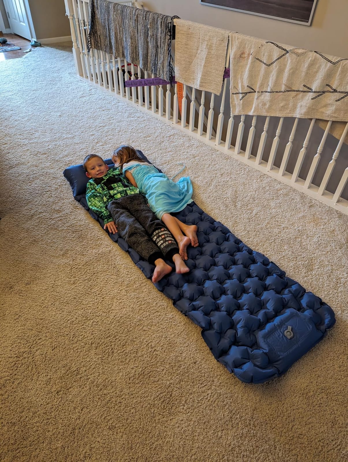 HiiPeak Sleeping Pad for Camping- Ultralight Inflatable Sleeping Mat with Built-in Foot Pump & Pillow, Upgraded Compact Camping Air Mattress for Camping, Backpacking, Hiking customer photo 1