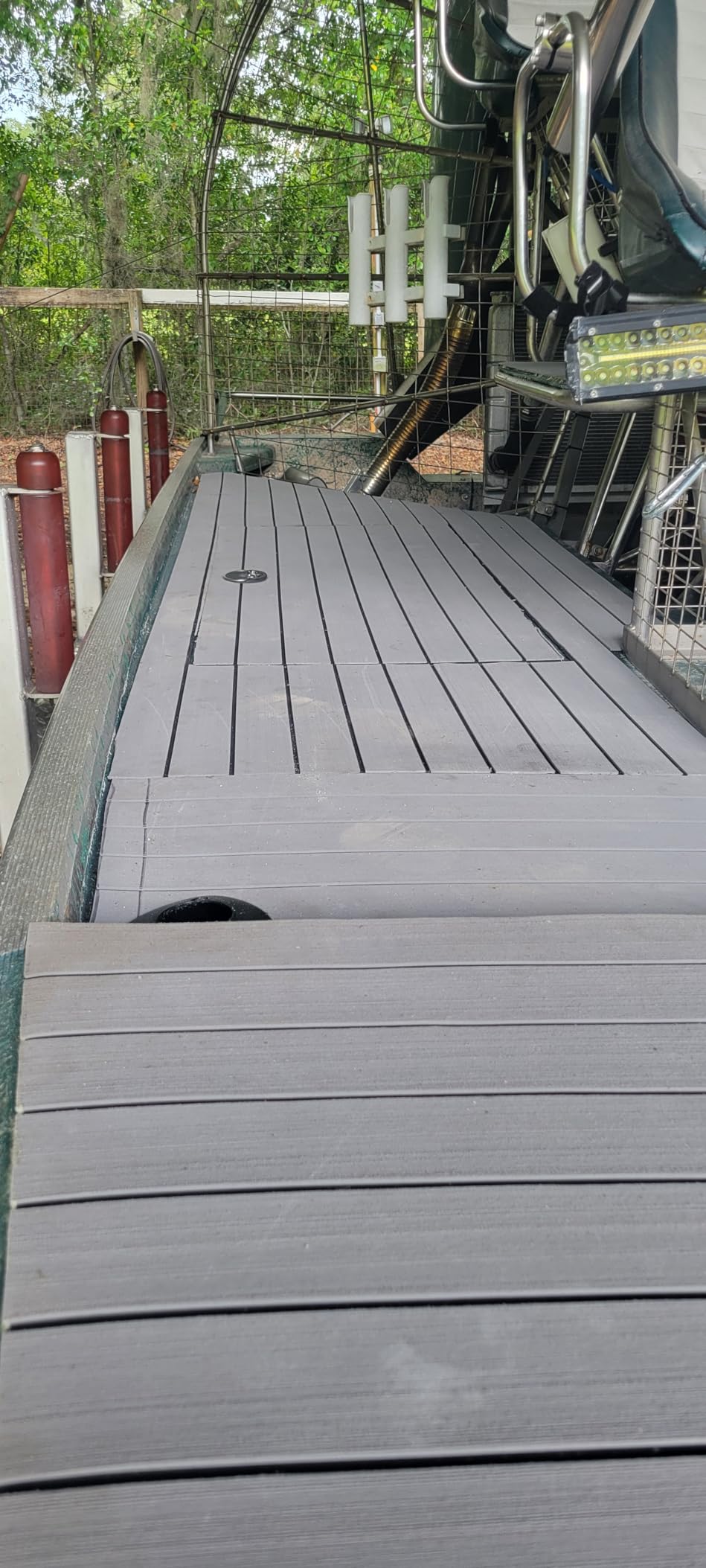 OCEANBROAD Boat Flooring 96''x16.8''/28.8''/36''/45.6'' customer photo 1
