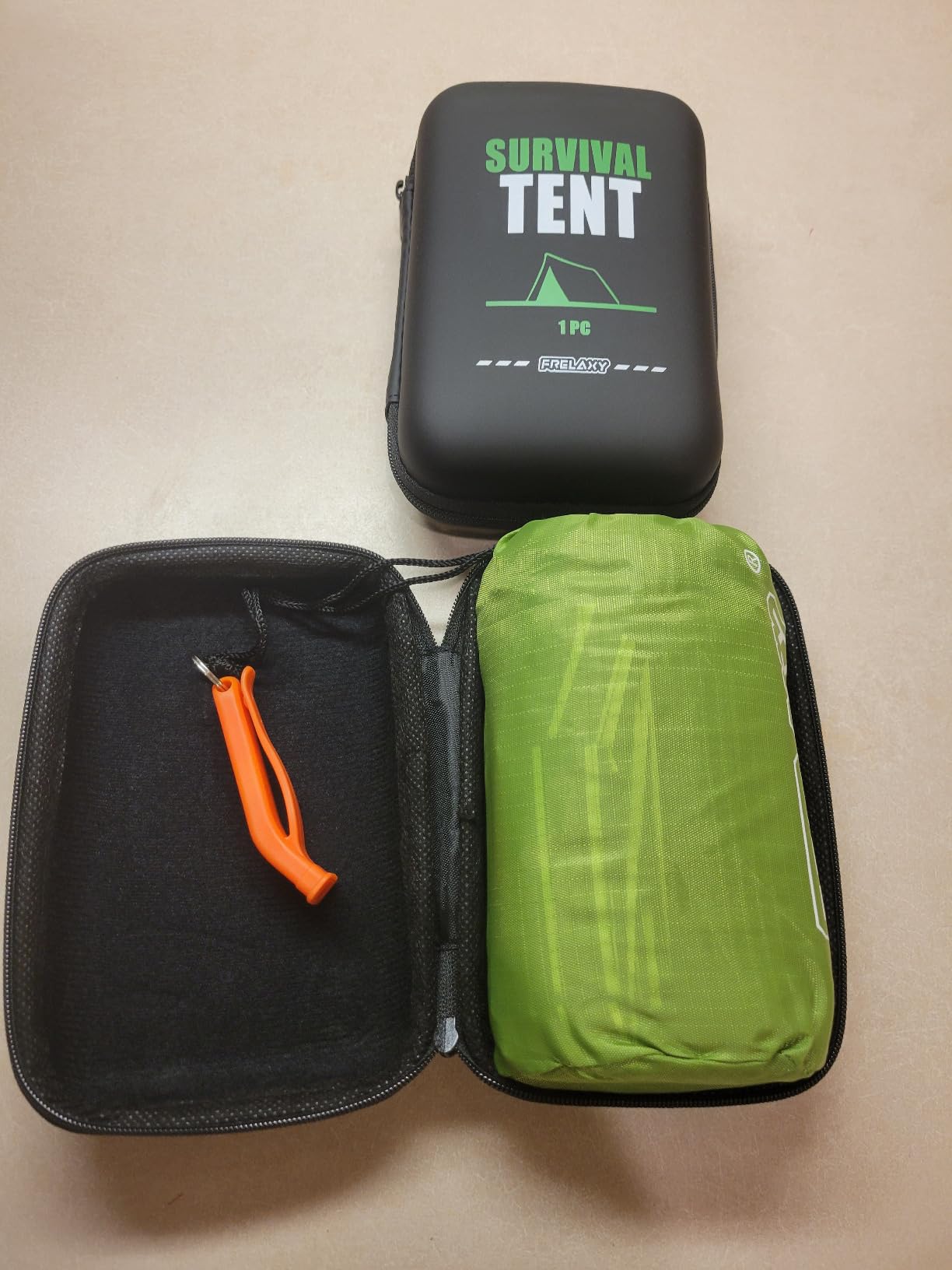 Frelaxy Emergency Tent, Extra Thick 2 Person Survival Shelter customer photo 1