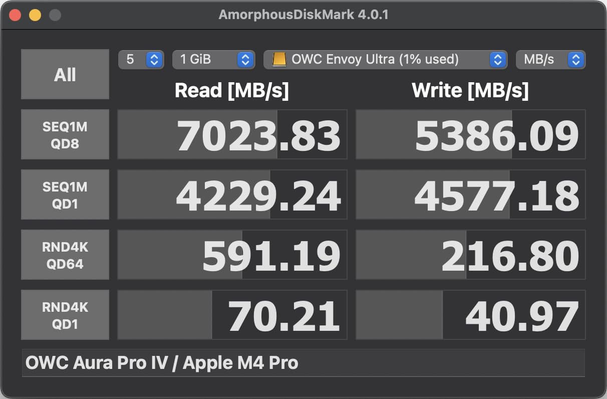 OWC Envoy Ultra 4TB Thunderbolt 5 Portable NVMe SSD Storage Solution customer photo 2