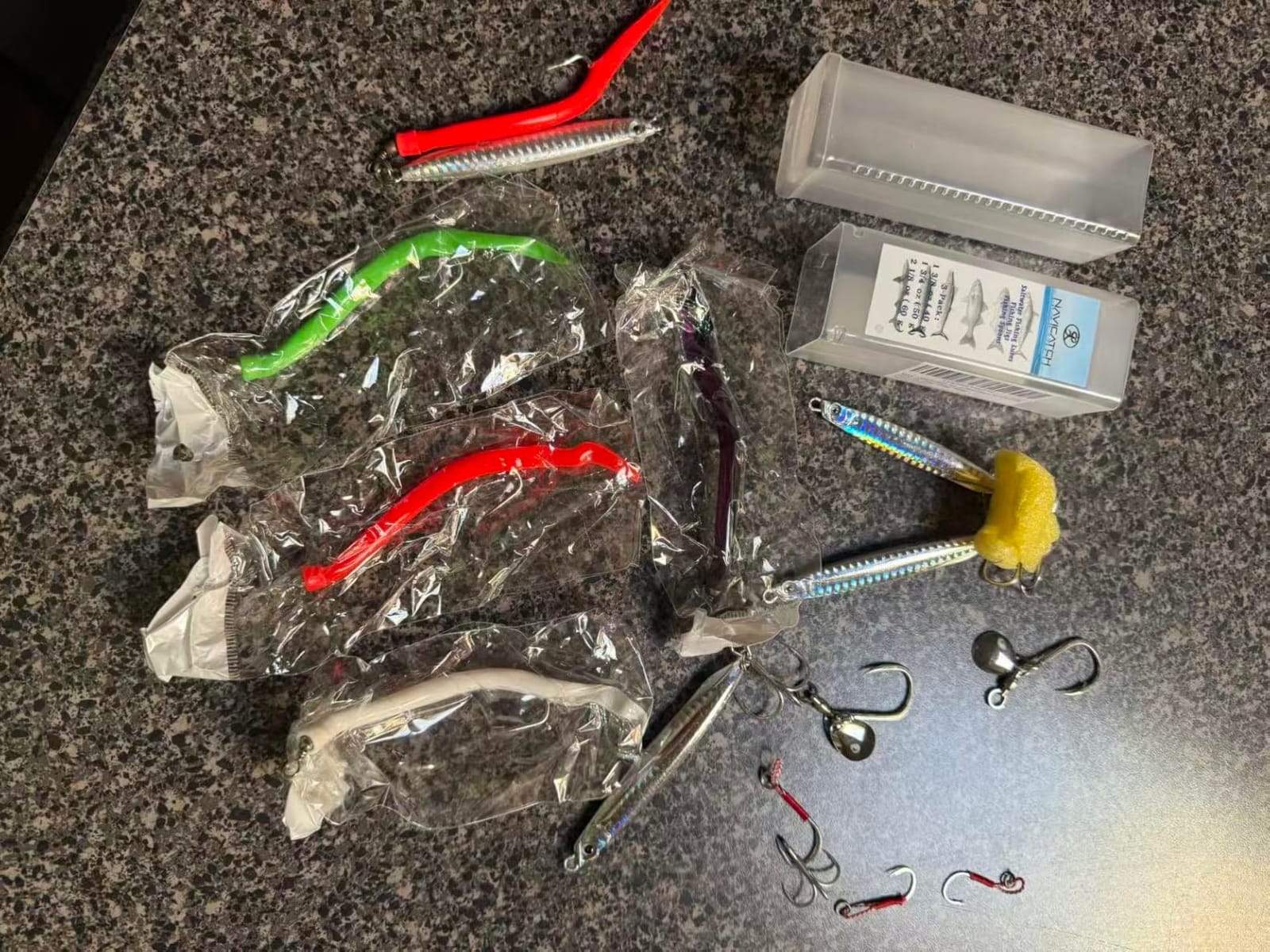 Saltwater Fishing Lures Fishing Jigs Fishing Spoons for Striped bass, Pompano, Spanish Mackerel ,Bluefish customer photo 1