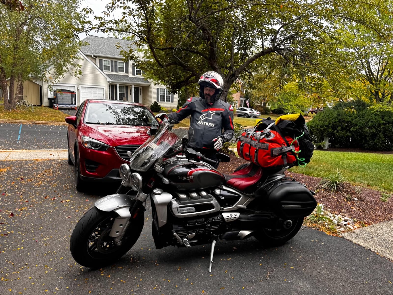 UNPLUG Ultimate Adventure | 1680D Heavy Duty Waterproof Bag | Large Travel Bag which can be Used for Camping, Motorcycling, Boating, or Hunting| 65L Adventure Orange customer photo 1