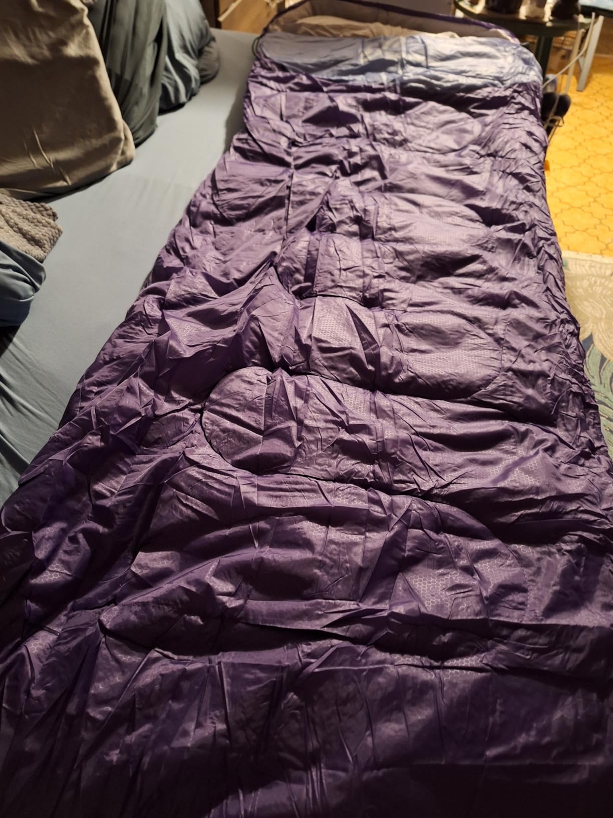Sportneer Sleeping Bag, 3 Seasons Warm Cold Weather Sleeping Bags for Adults Kids Boys Girls with Compression Sack- Lightweight Camping Essentials Gear Accessories, Backpacking, Hiking customer photo 1