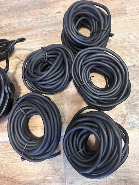 Pond Aerators for Outdoor Koi Ponds, Air Pump for Pond up to 1800 Gallons, All-in-One Flow Adjustable Pond Aeration Kit Pond Deicer with Double Outlet Airline Tubing Air Stones Check Valves customer photo 2