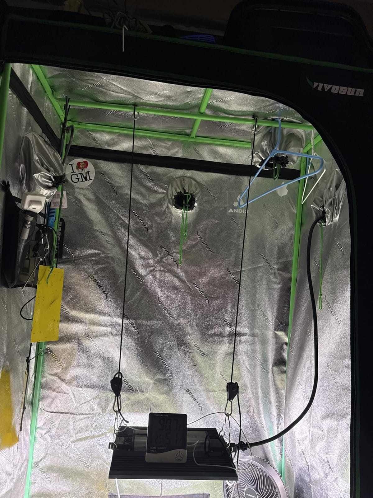 70 Watt Grow Light, Dimmable Plant Light, LED Grow Lights for Indoor Plants | VIPARSPECTRA P700 Full Spectrum Growing Lamp Seed Starting Seedlings Vegetable, 11000 Lumens Small Hanging for 2x2 Grow Tent customer photo 2