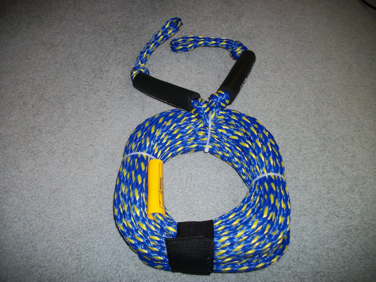 4-6K 60FT Boat Tow Rope for Tubing, Fits 1-4 Person Towable Tubes Boating, Heavy-Duty Floating Tube Tow Rope for Watersports customer photo 1