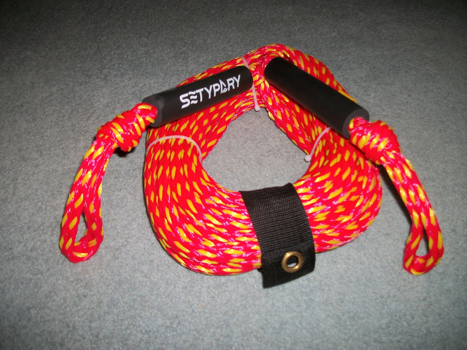 4-6K 60FT Boat Tow Rope for Tubing, Fits 1-4 Person Towable Tubes Boating, Heavy-Duty Floating Tube Tow Rope for Watersports customer photo 2