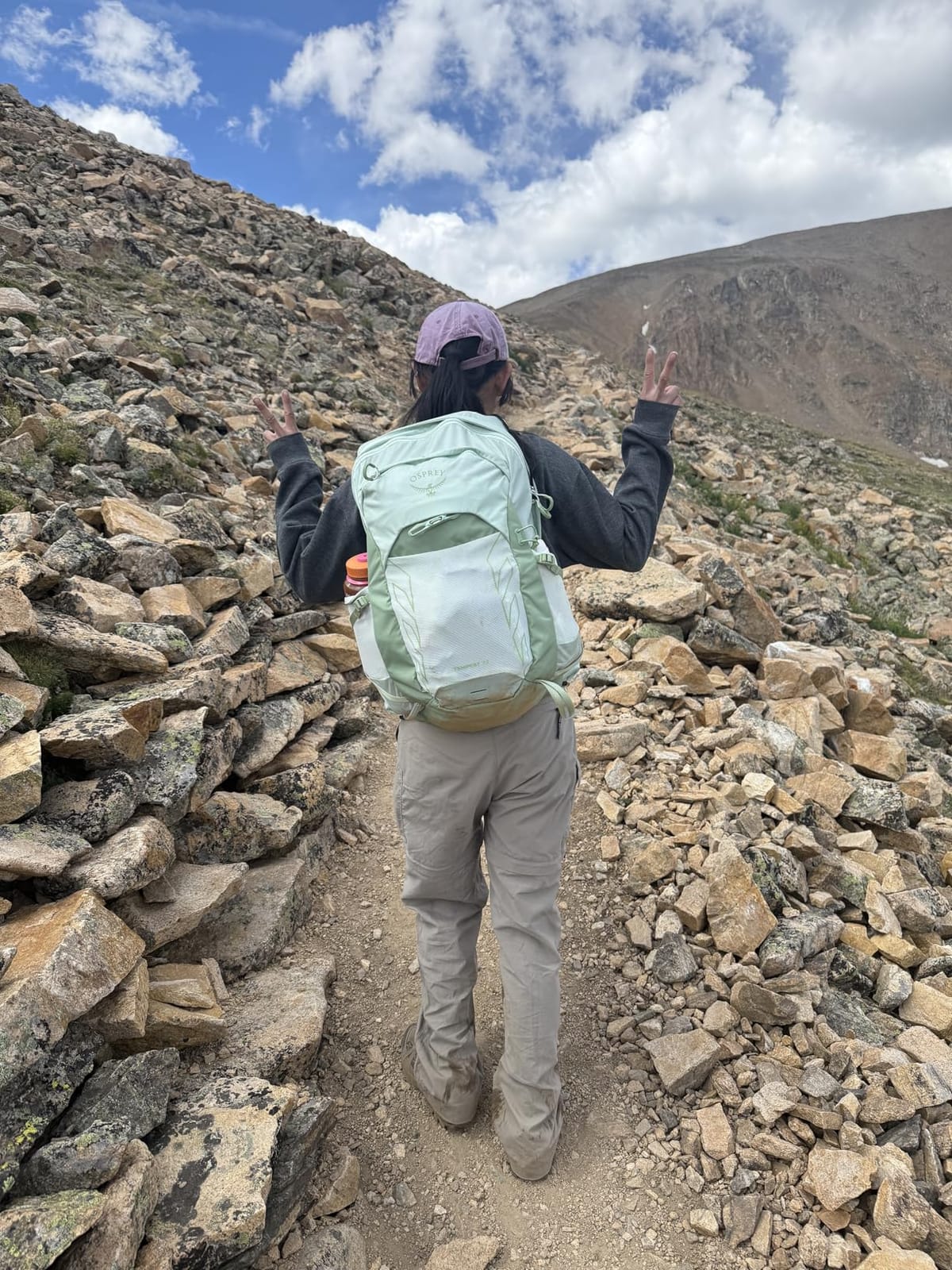Osprey Tempest 22L Women's Lightweight Hiking Backpack, Green OS customer photo 1