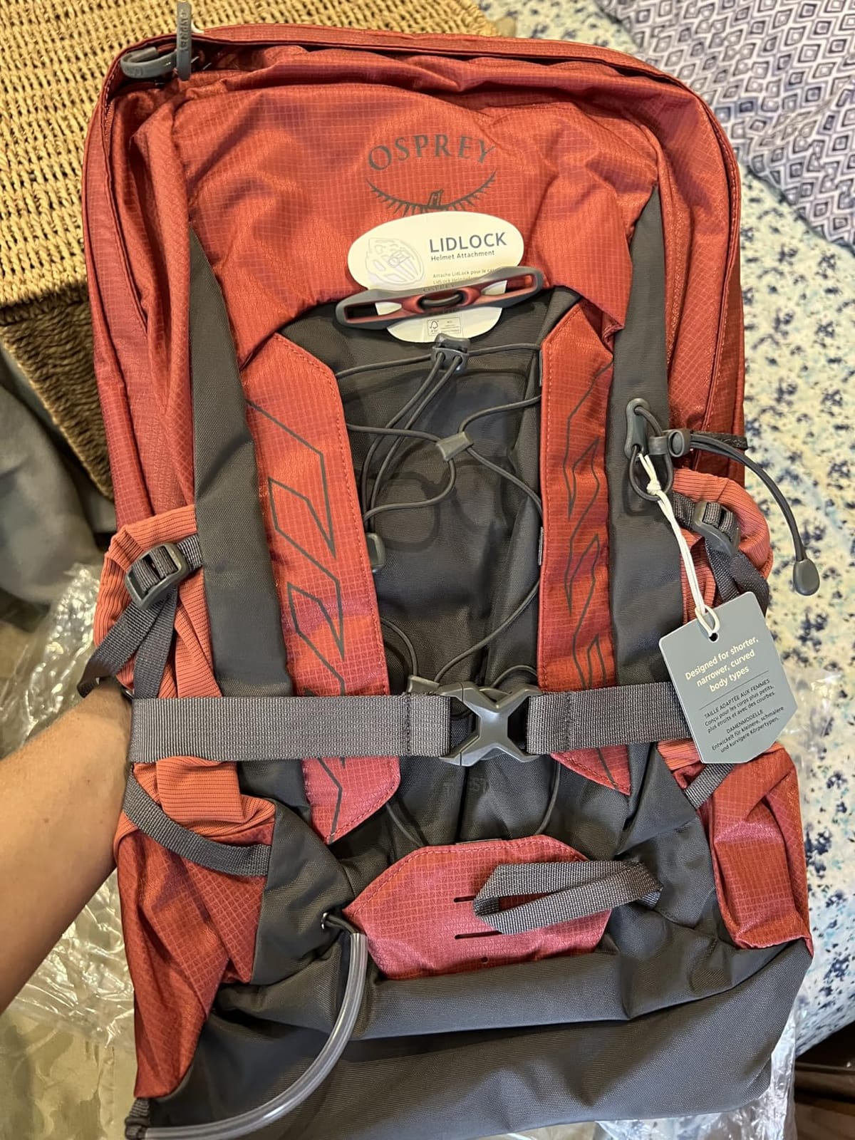 Osprey Tempest 11L Women's Lightweight Hiking Backpack, Green OS customer photo 1