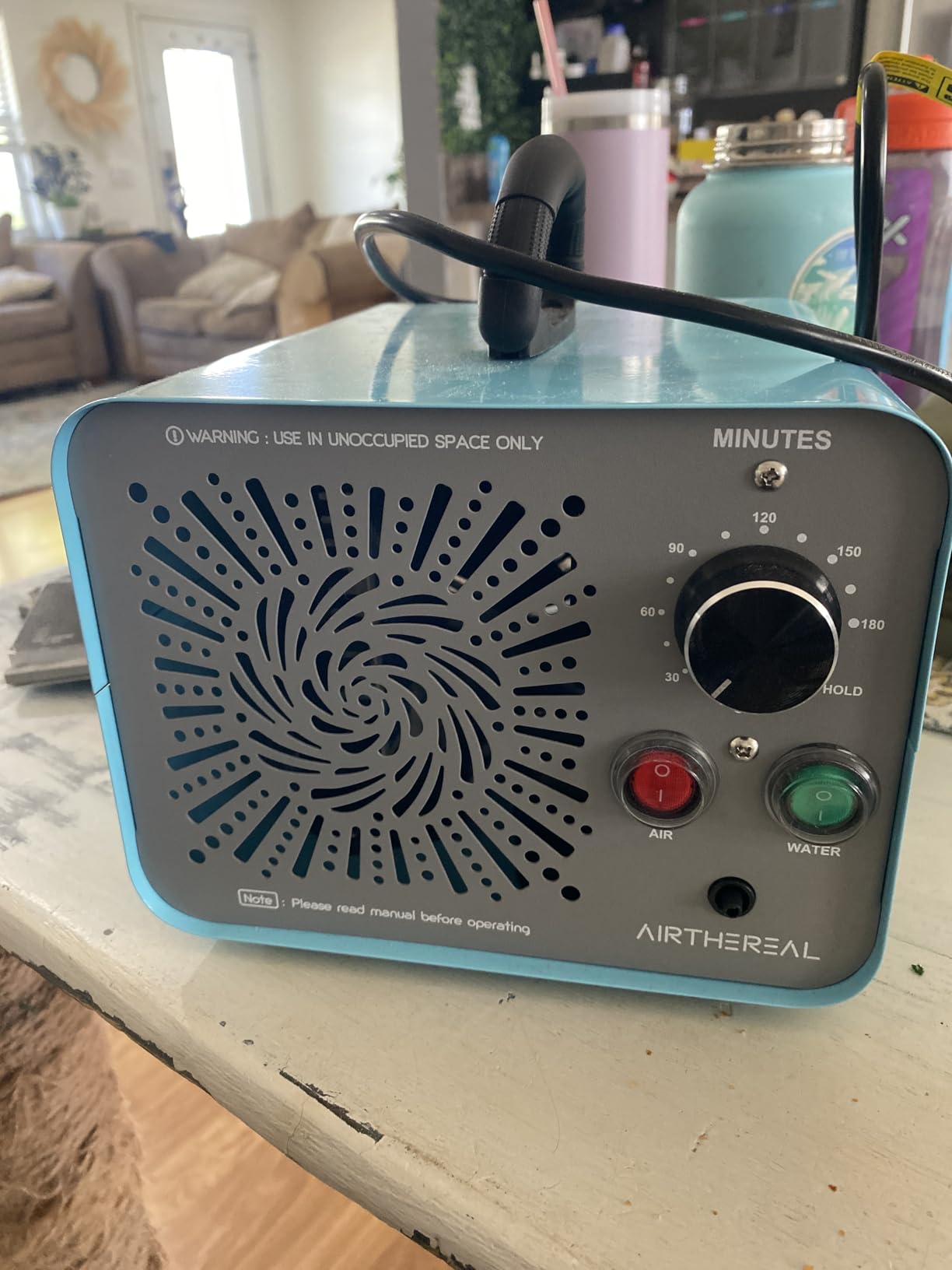 Airthereal MA25L Water Ozone Generator, 40000mg/h Output, Blue customer photo 2