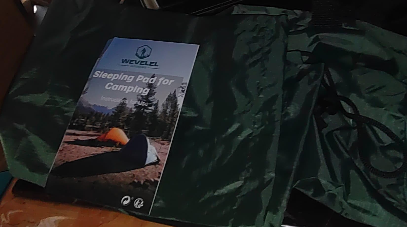 Wevelel Memory Sleeping Pad, 3.1