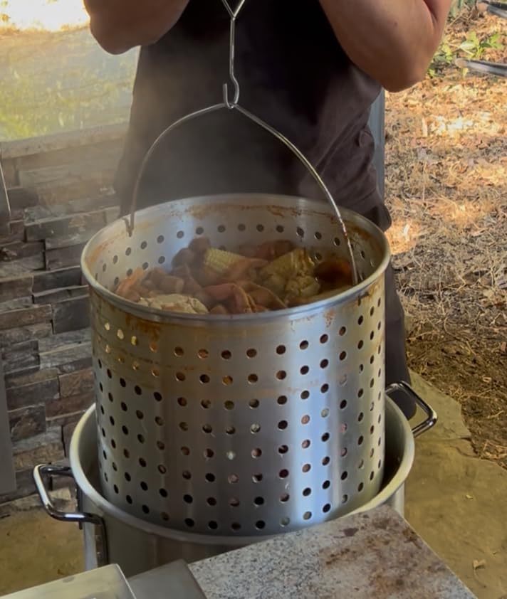 100QT Crawfish Boiler | Seafood Boiling Kit | Dustproof Cover customer photo 2