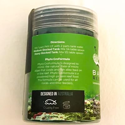 Barrier Reef Labs Phyto GroFormula (75g) – Phytoplankton Reef Food, Marine Phytoplankton for Saltwater Aquarium customer photo 1