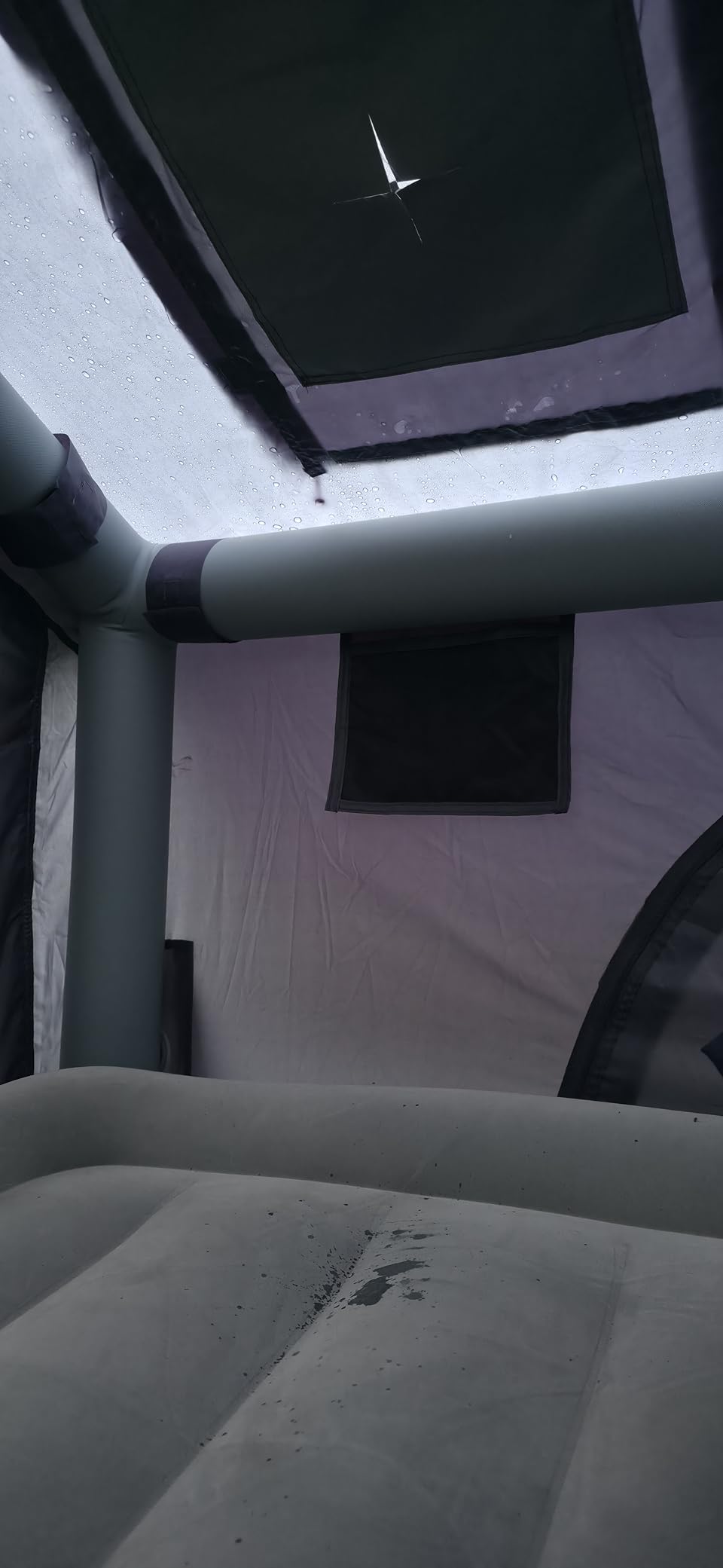 Inflatable Camping Tent, 4-6/6-8 Person Blow Up Tent, Waterproof 4 Season Family Tent for Camping, Glamping & Outdoor Adventures customer photo 2