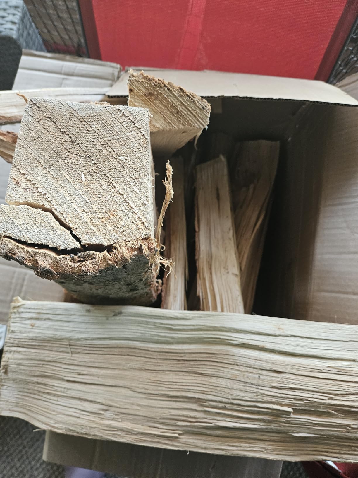Firewood Central Kiln-Dried PA Oak – 16” Splits (Approx. 38 lb) – Bold Smoking Wood for Cooking, Grilling, BBQ & Fire Pits – Easy Light, Low Smoke, USA-Sourced customer photo 2