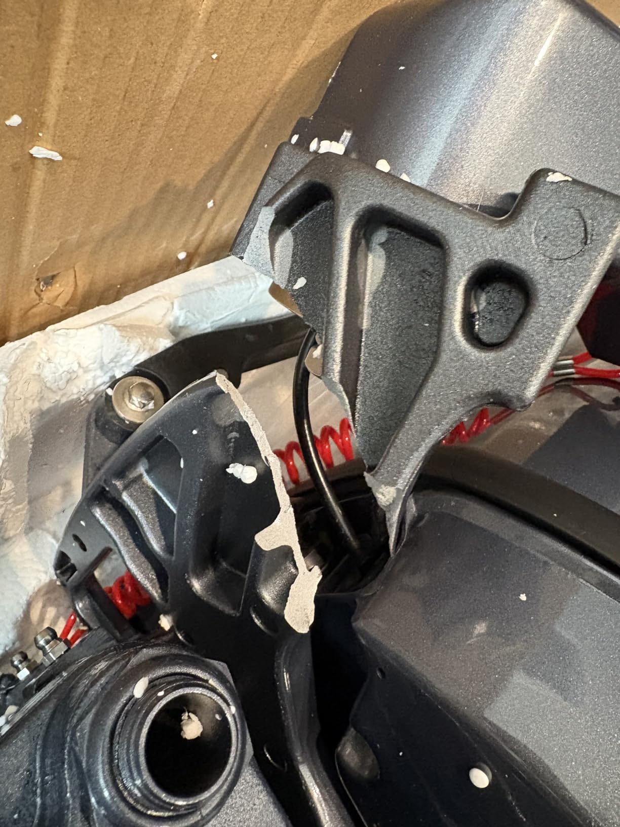 Nursia 20HP Four-Stroke Outboard Motor,Marine Boat Engine, Manual Start System,Navy Blue, customer photo 2