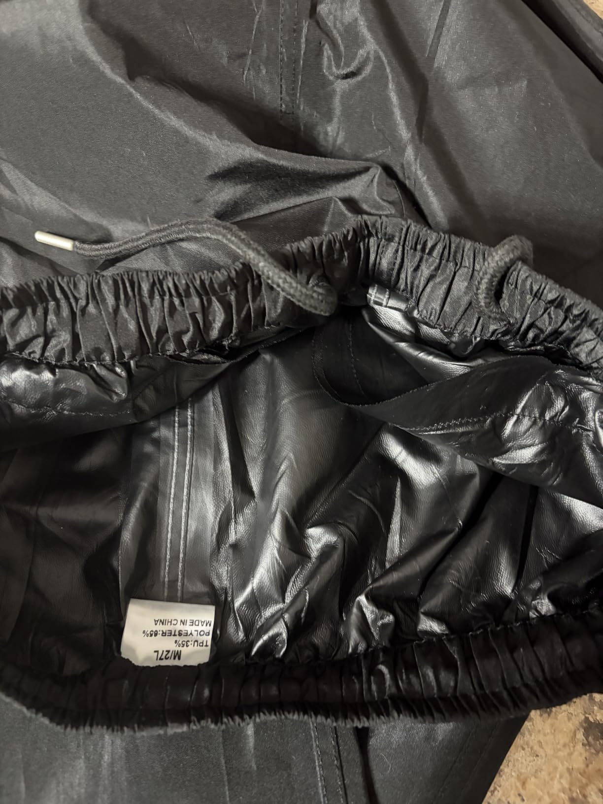 iCreek Women's Rain Pants Packable Waterproof Windproof Over Pants customer photo 2