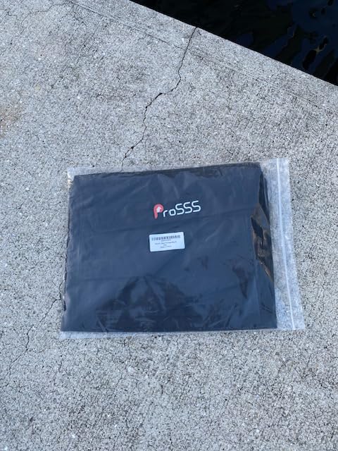 Boat Storage Mesh Bag with Secure Closure Flap - 13.7