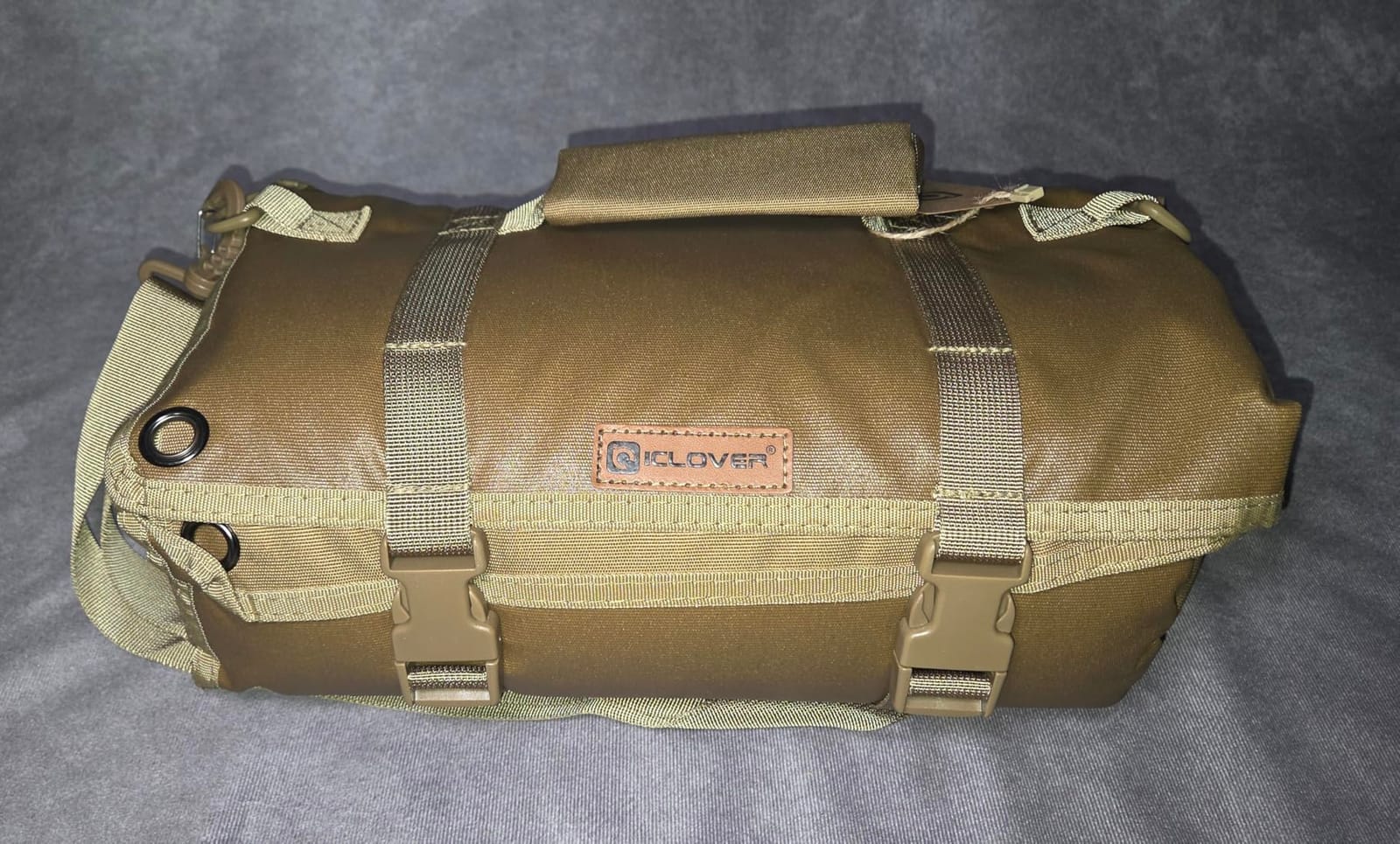 IC ICLOVER Shooting Mat, Tactical Prone Padded Shooting Mats, with 2 Pockets & Molle Webbings & Bipod Holder, Extra Large Non-Slip Waterproof Foldable Pad Blanket for Long Range Rifle Shooting Hunting customer photo 2