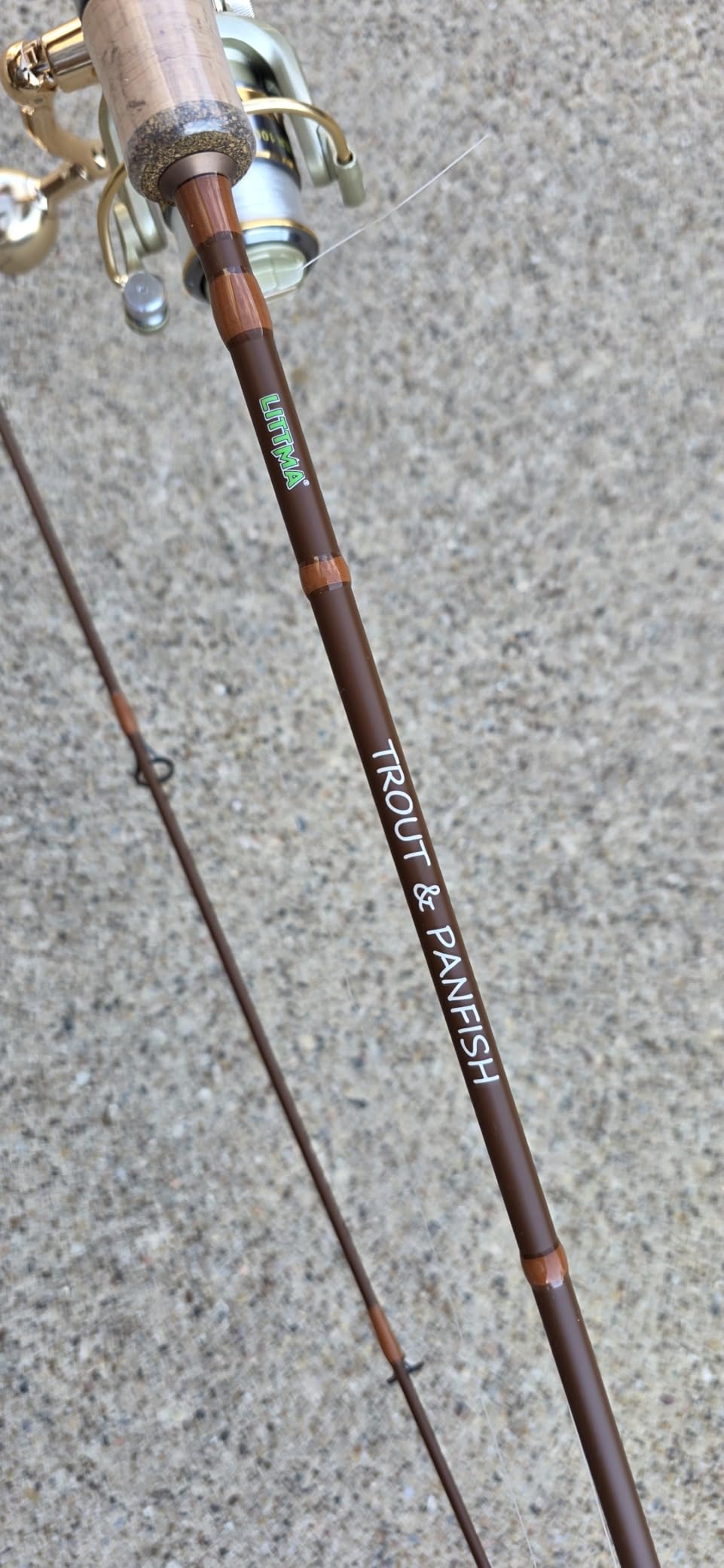 LITTMA Trout&PANFISH Ultralight Spinning Rod, 2-Piece customer photo 1