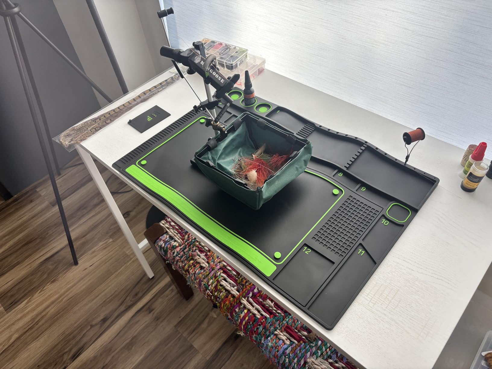 Raprance Fly Tying Mat & Storage Station customer photo 1