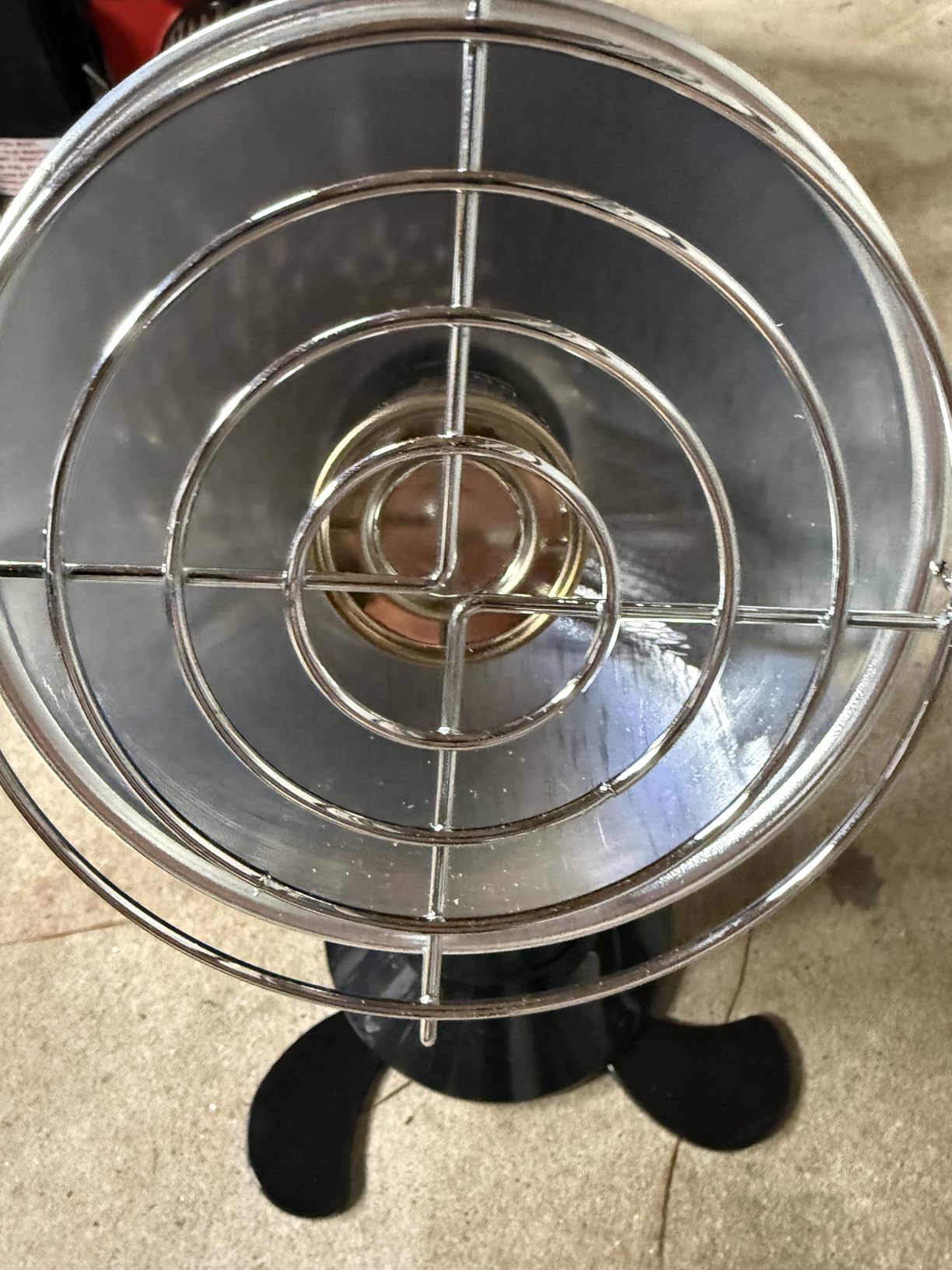 Portable Propane Heater for Camping, Outdoor Small Space Patio Heater with Control Valve, Radiant Cordless Tent Heaters with Foldable Gas Tank Holder for Hiking Ice Fishing Hunting Backyard customer photo 2
