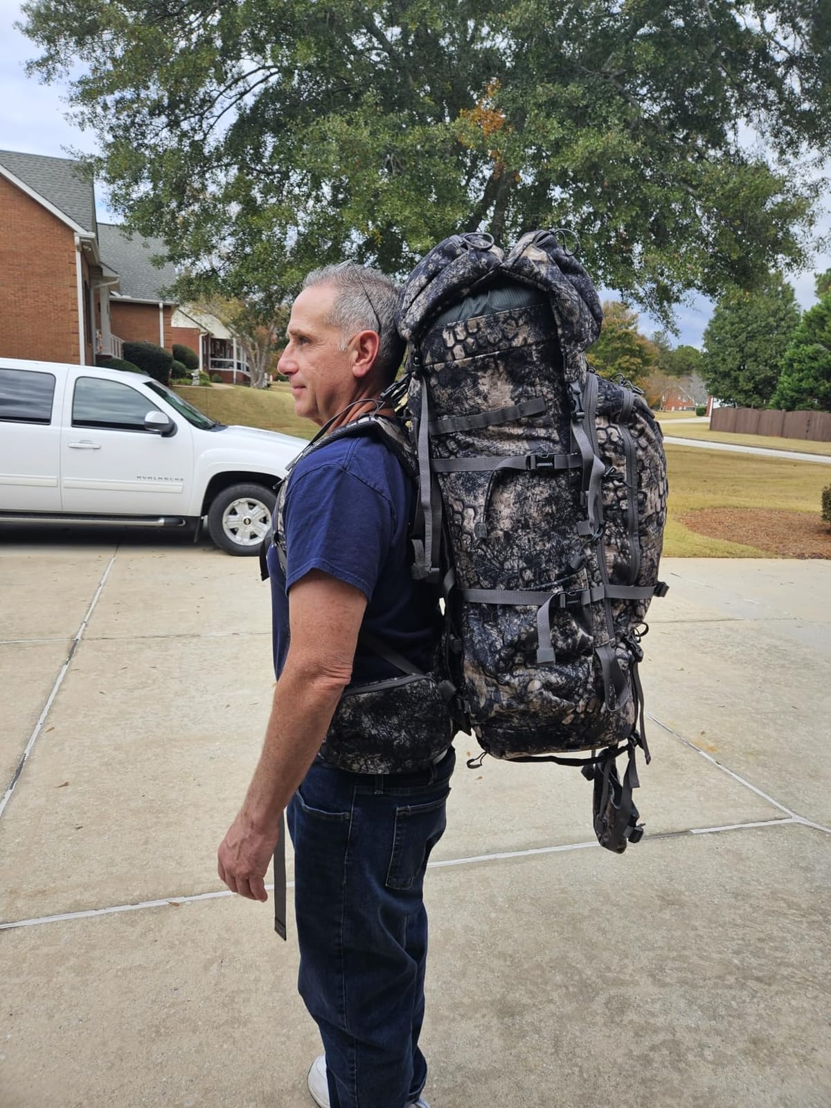 MOXULE Pro 2400 Camo Frame Backpack - Meat Hauler Pack with Rain Cover customer photo 1