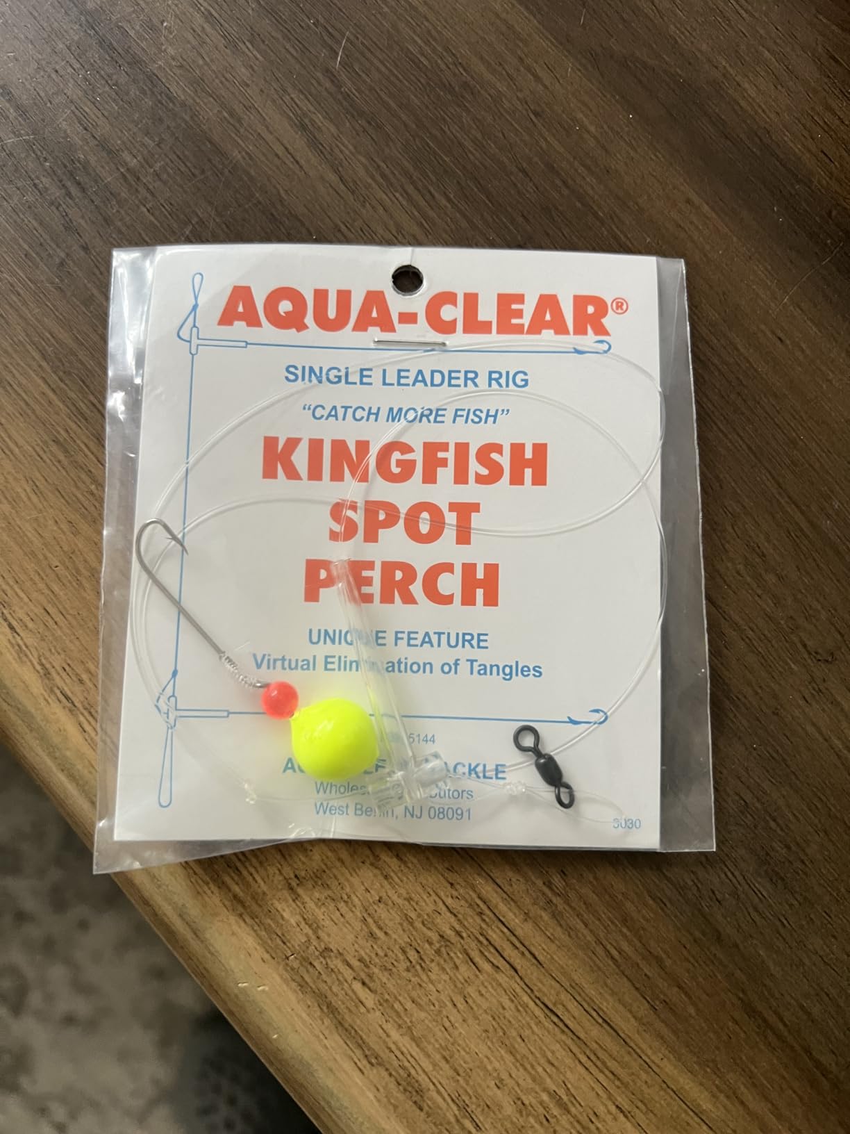 Aqua-Clear, Hi-Lo Rig System, Saltwater Fishing Setup, Kingfish Spot Perch Target, Pre Tied Leader Kit, Mono Line Swivel Bead Tackle, Surf Angling Equipment customer photo 1