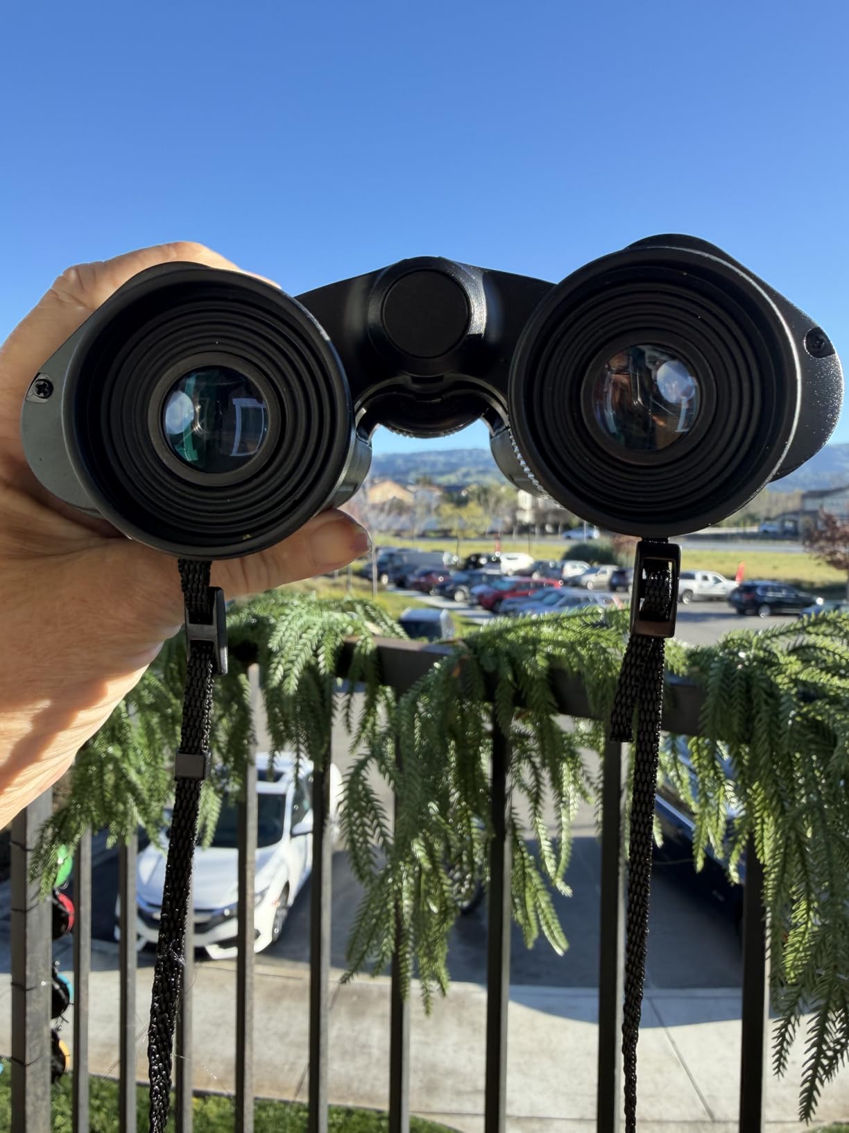 Amazon Basics 7x50 High Power Binoculars for Adults, Ideal for Stargazing & Long-Distance Viewing, Wide Field of View, FMC Optics, Tripod Compatible, Black customer photo 2