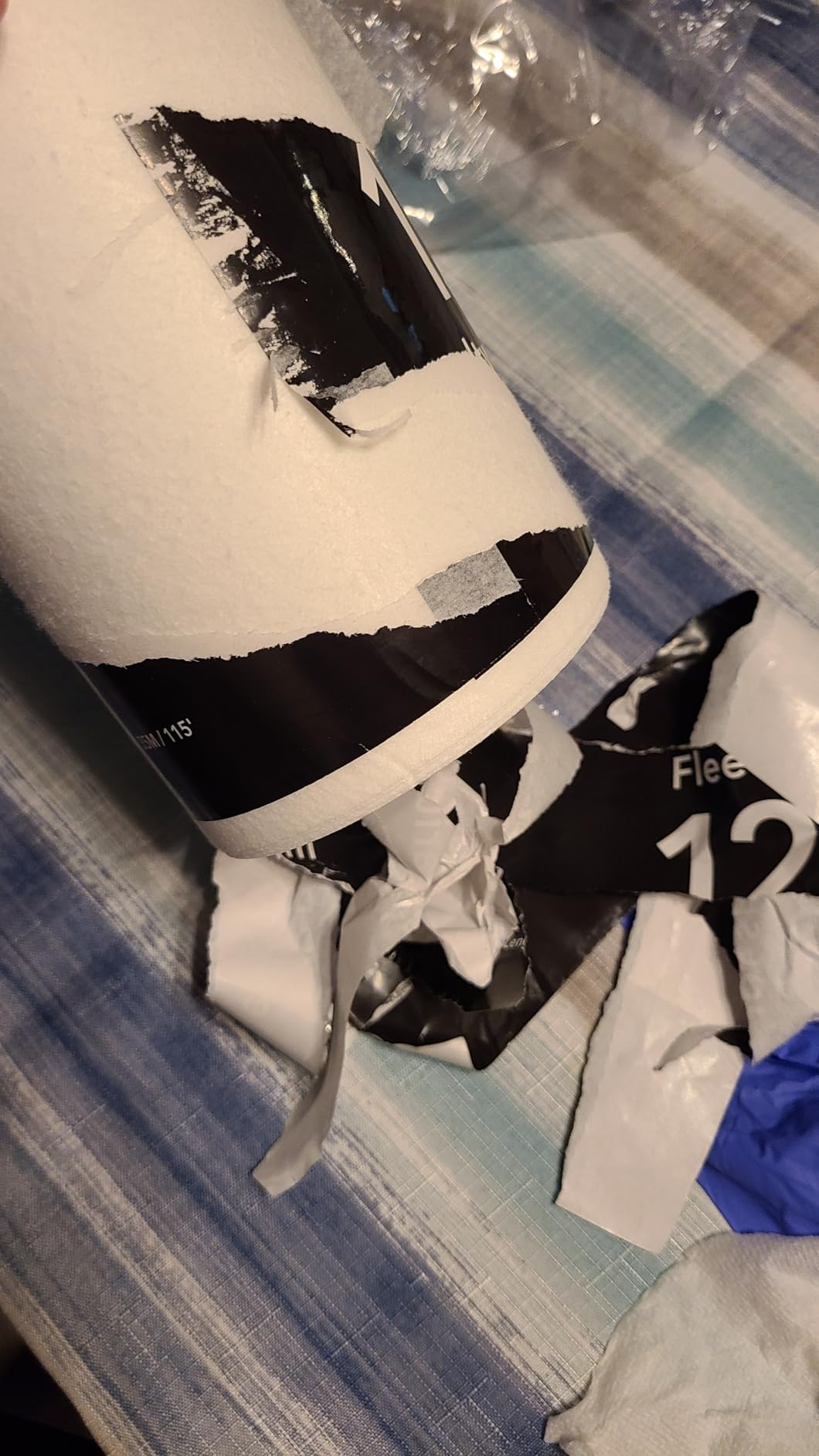 Dreyoo Replacement Fleece Roll Compatible with Reef 1200, 115' Long x 6.78