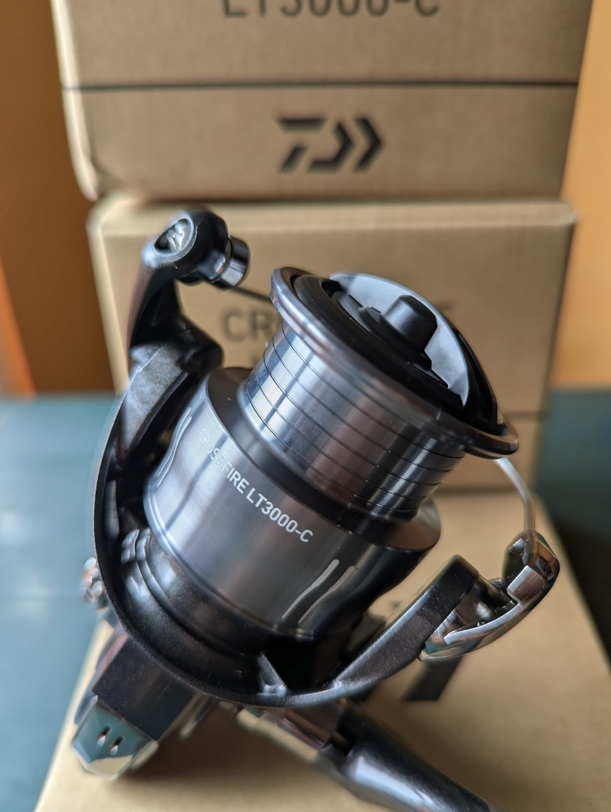 Daiwa Crossfire LT Spinning Reel – Lightweight AIRDRIVE Design, Tough Digigear, LC-ABS Spool, ATD Type-L Drag System customer photo 1