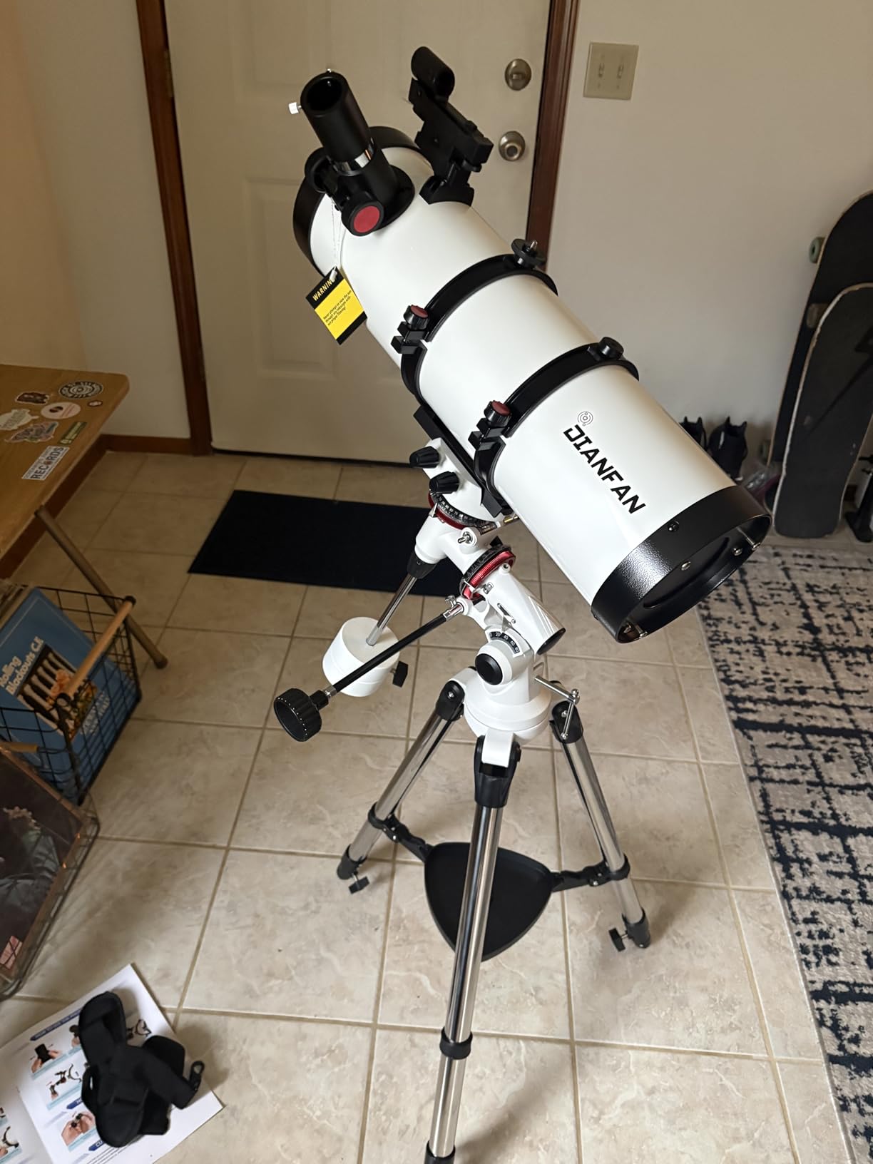 Dianfan 150EQ Professional Astronomy Telescope for Adults High Powered customer photo 2