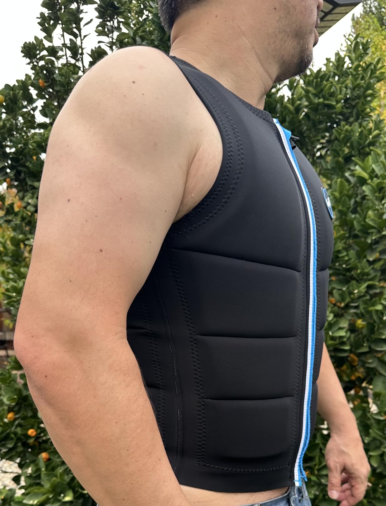 6@t41 Slalom Water Ski Competition Vest – Padded Jacket for Slalom & Trick Skiing with Maximum Movement Design, Jacket High-Performance Fit customer photo 1