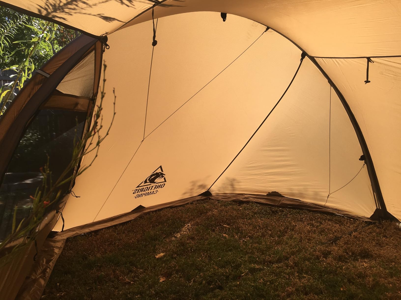 OneTigris Raven NEST Hot Tent with Stove Jack, Spacious Waterproof 2 Person Tunnel Tent for Camping, Hiking, Backpacking, Bushcraft customer photo 1