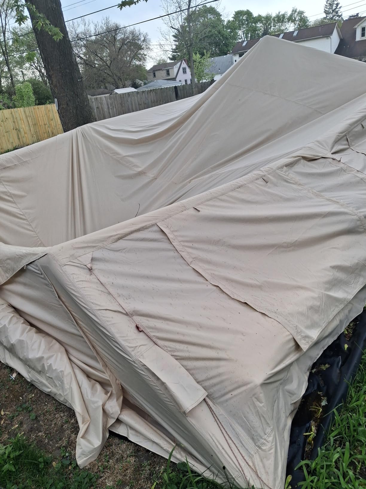 8-12 Person Inflatable Camping Tent with Rainfly, Hand Pump & Stove Jack customer photo 1