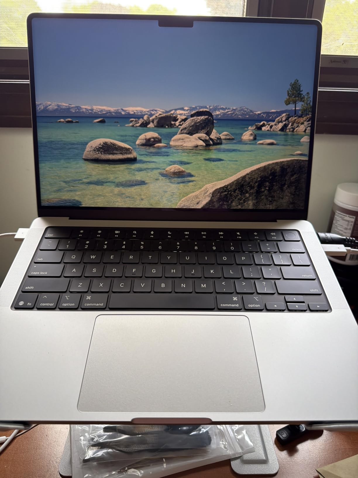 Apple 2025 MacBook Pro Laptop with Apple M5 chip with 10‑core CPU and 10‑core GPU: Built for AI, 14.2-inch Liquid Retina XDR Display, 24GB Unified Memory, 1TB SSD Storage; Silver customer photo 1